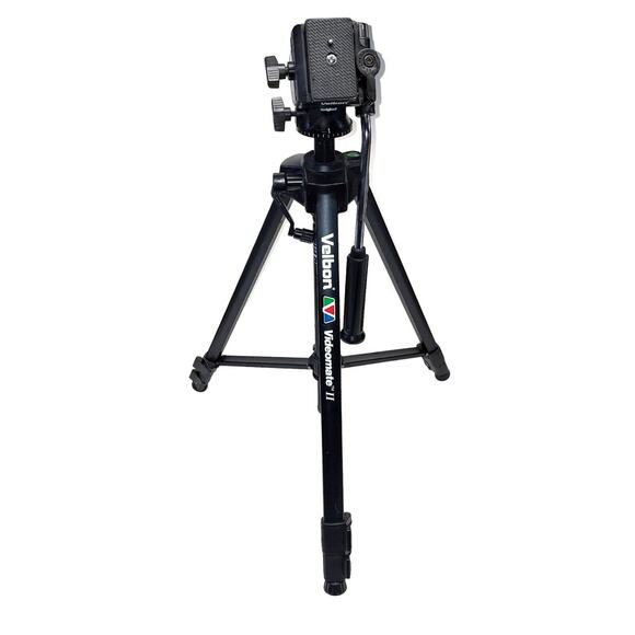 Velbon Other - Velbon Video Telescoping Tripod Videomate II Lever Lock Vel-flo 7 PH-358 EUC